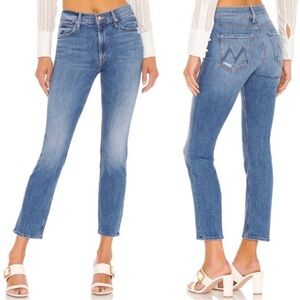 Mother The Mid Rise Dazzler Ankle Jeans